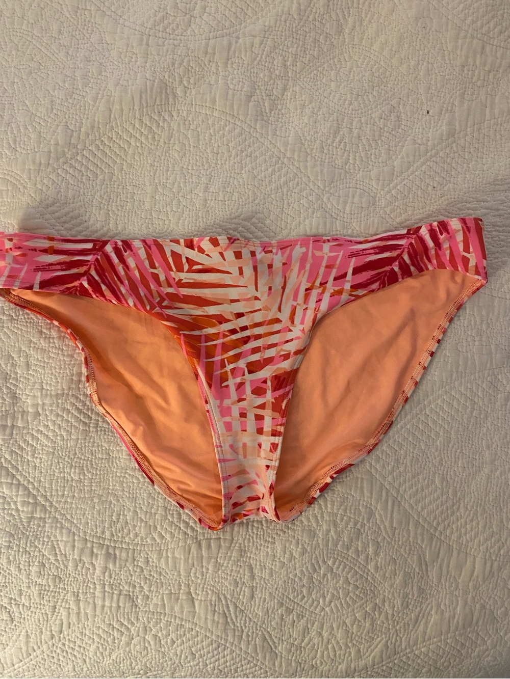 Aerie Palm Print Bikini Bottoms XL